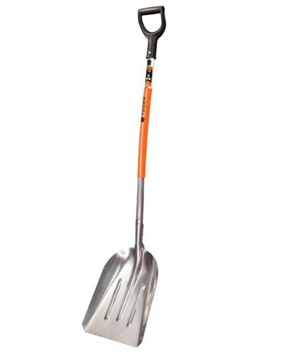 Łopata aluminiowa gospodarcza - uniwersalna - wąska, (290/380/1380mm), Teger