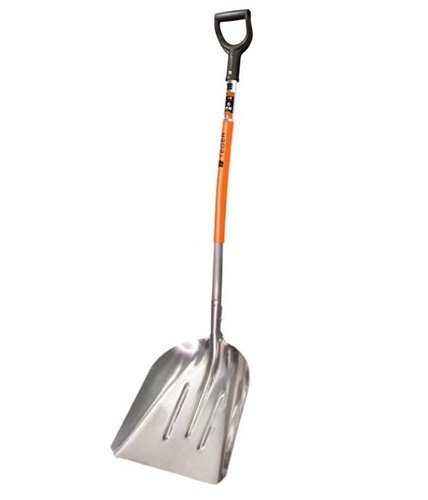 Łopata aluminiowa gospodarcza - uniwersalna - szeroka, (368/483/1380mmm), Teger