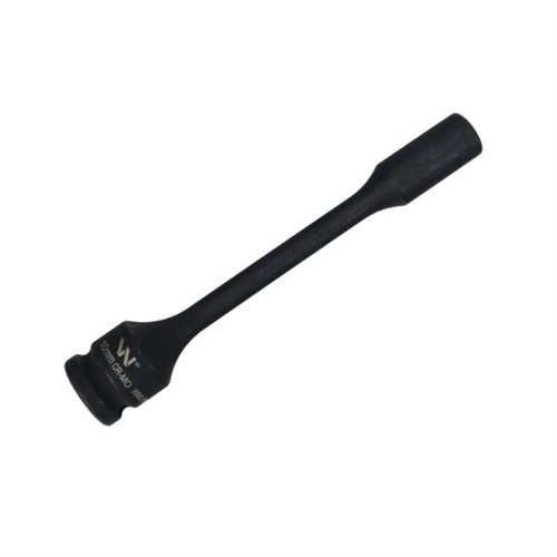 Nasadka udarowa 1/2", sześciokątna slim ze stali CrMo 10mm długość 150 mm, stosowane w mechanice do kluczy udarowych, Waryński