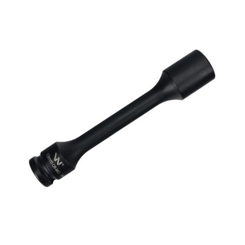 Nasadka udarowa 1/2", sześciokątna slim ze stali CrMo 19mm długość 150 mm, stosowane w mechanice do kluczy udarowych, Waryński