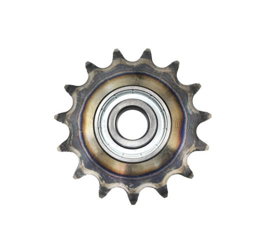 Koło, zębate napinacza z łożyskiem 10B-1 (R1 5/8) Z-15 fi 16, Waryński