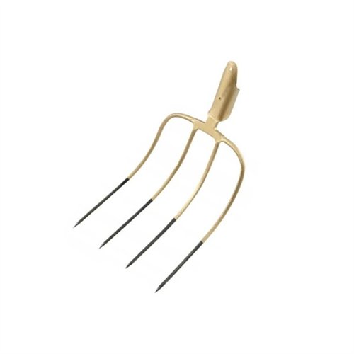 Widły gospodarcze 4-zębne, nieoprawne, kute, Teger