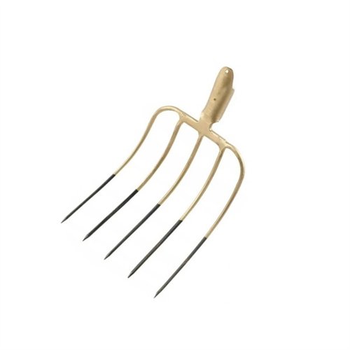 Widły gospodarcze 5-zębne, nieoprawne, kute, Teger