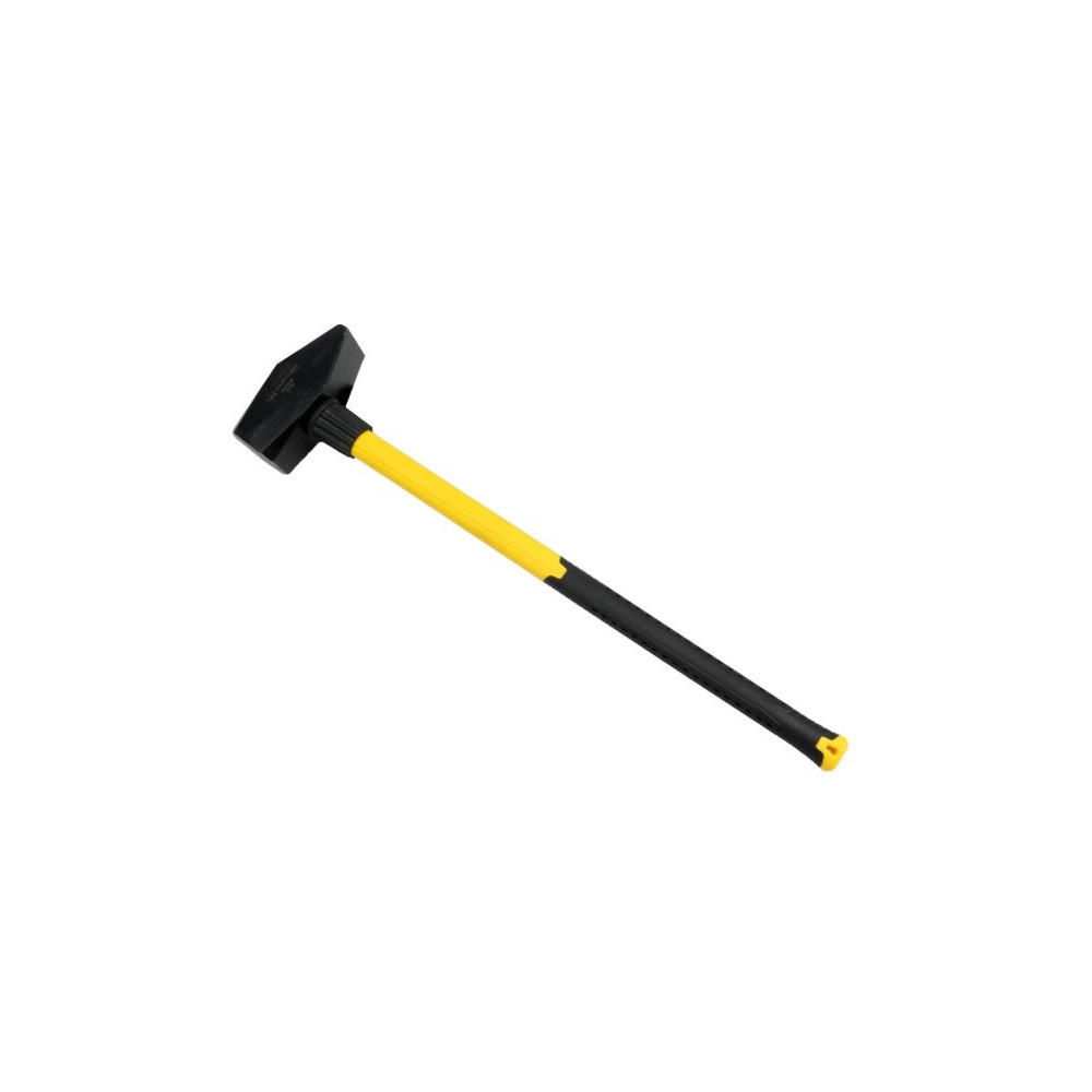 Młotek ślusarski , 6 kg ciężki z trzonkiem z włókna szklanego , do prac warsztatowych budowlanych, Waryński