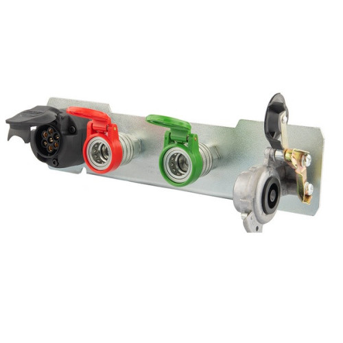 Zestaw zewnętrznego rozdzielacza 2 sekcyjnego 1 sekcja pływająca hydraulika C-360 C-360-3P