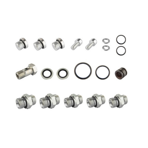 Zestaw zewnętrznego rozdzielacza 2 sekcyjnego 1 sekcja pływająca hydraulika C-360 C-360-3P