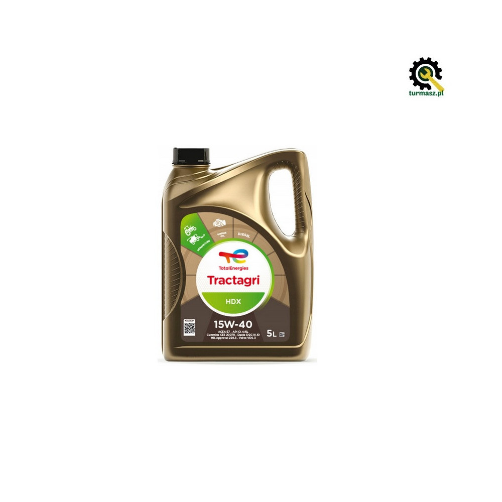 TOTAL Tractagri HDX 15W/40 5L