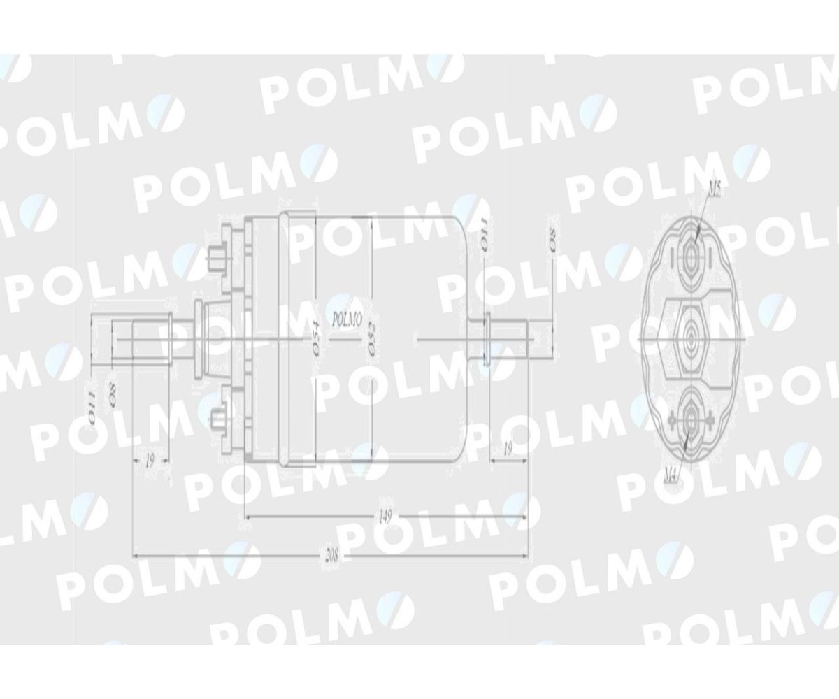 Pompa zasilająca AL168483 POLMO