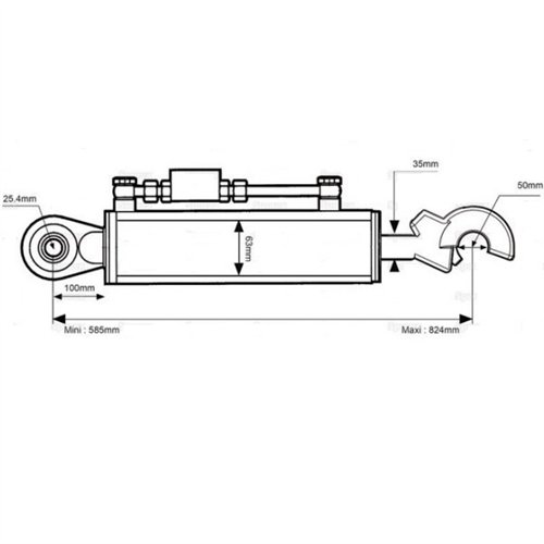 Łącznik centralny hydrauliczny KAT-2