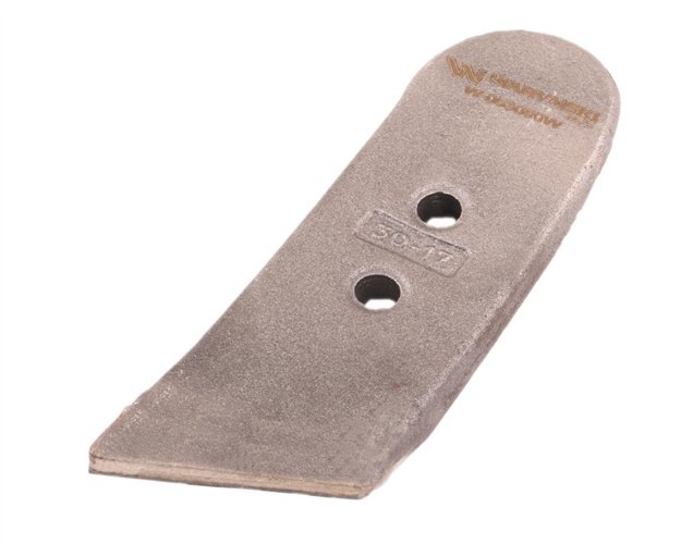 Dłuto. nakładka lemiesza prawa zastosowanie Kverneland z węglikiem wolframu WARYŃSKI MAXX