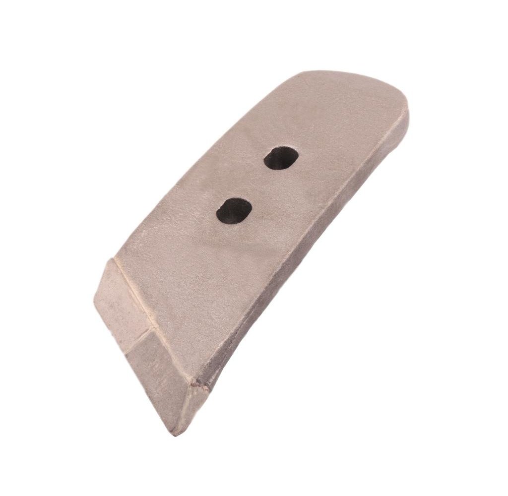 Dłuto. nakładka lemiesza prawa zastosowanie Kverneland z węglikiem wolframu WARYŃSKI MAXX