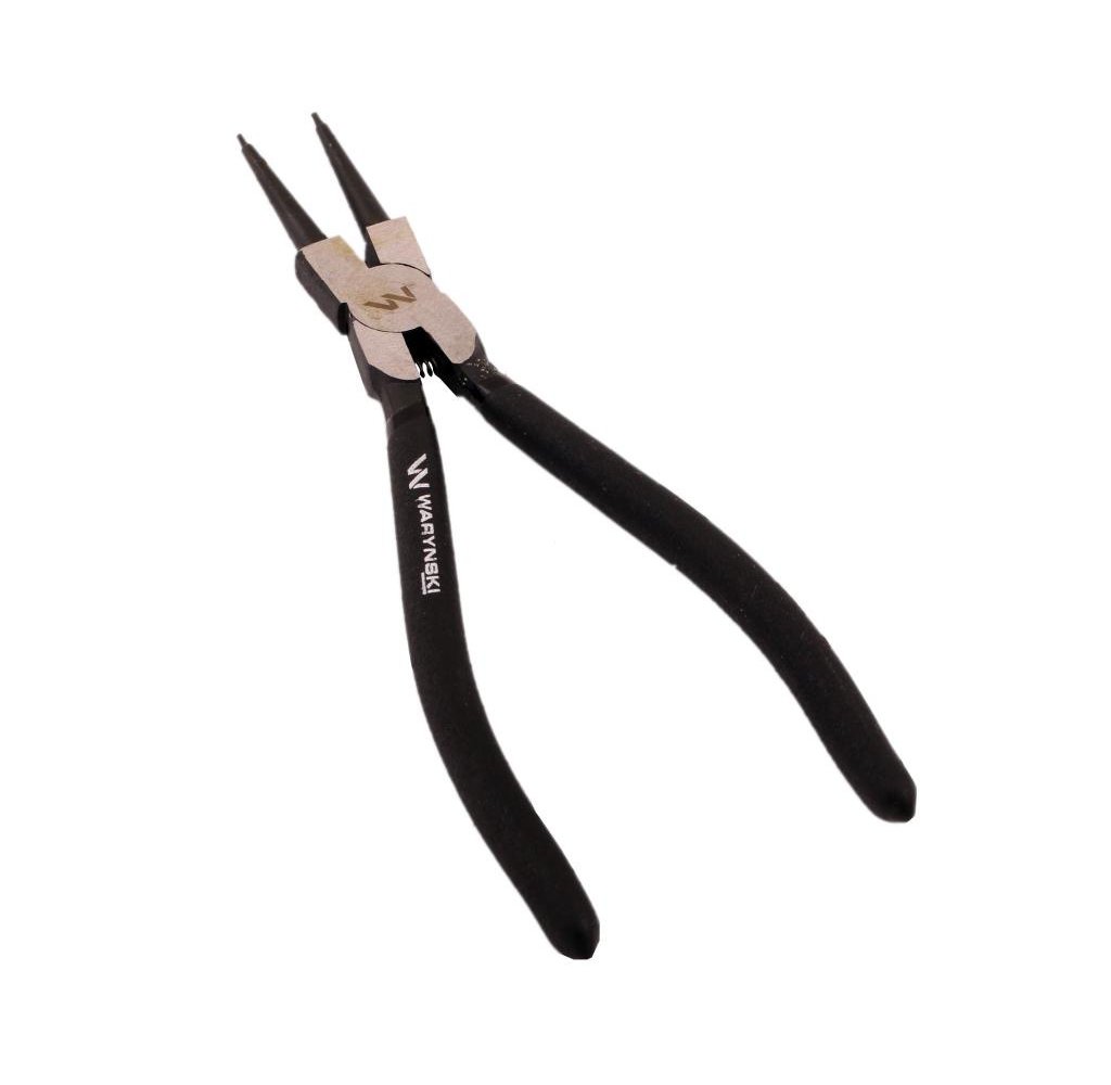 Szczypce do pierścieni osadczych 240 mm wewnętrzne proste Waryński