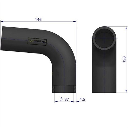 Przewód chłodnicy 3112067R1 WARYŃSKI