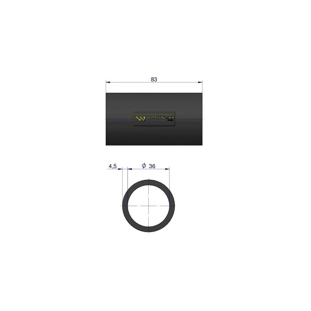 Przewód chłodnicy 596152 WARYŃSKI