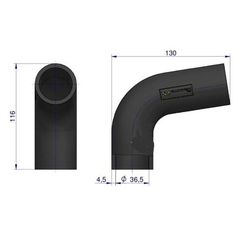 Przewód chłodnicy 3065130R1 WARYŃSKI