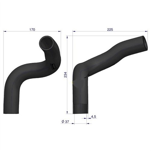 Przewód chłodnicy K926603 WARYŃSKI
