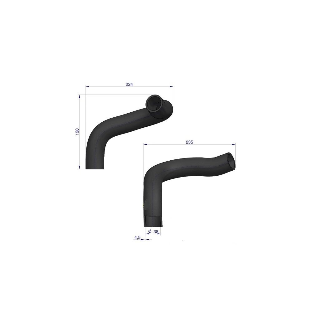 Przewód chłodnicy K945287 WARYŃSKI