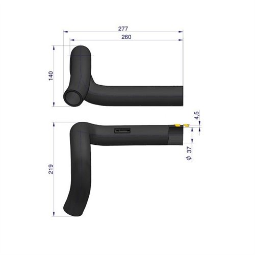 Przewód chłodnicy K203619 WARYŃSKI