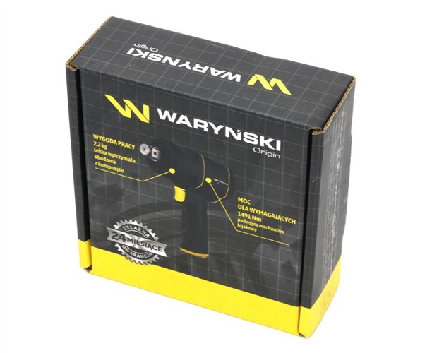 Klucz udarowy 3/4 kompozytowa obudowa 1491 Nm Waryński