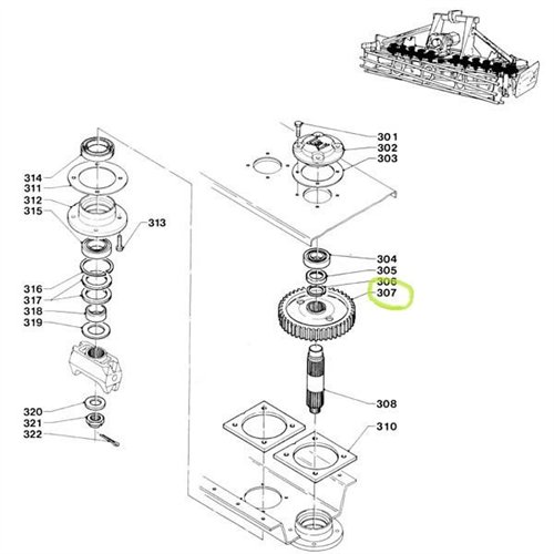 Koło brony Lely Terra, Tulip 1165202180