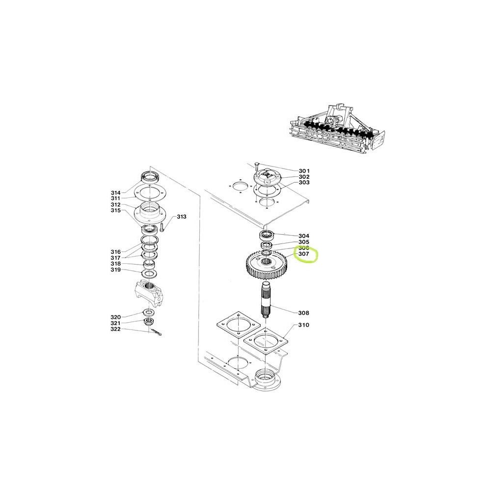 Koło brony Lely Terra, Tulip 1165202180