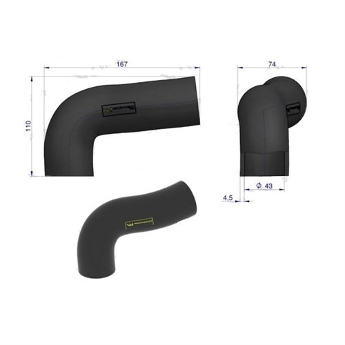 Przewód chłodnicy 747946M91 WARYŃSKI