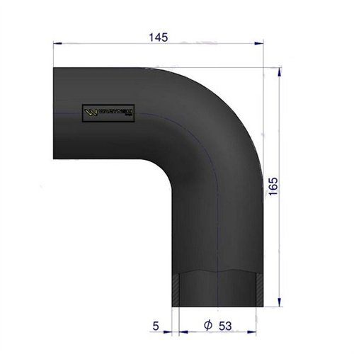 Przewód chłodnicy 1682648M1 WARYŃSKI
