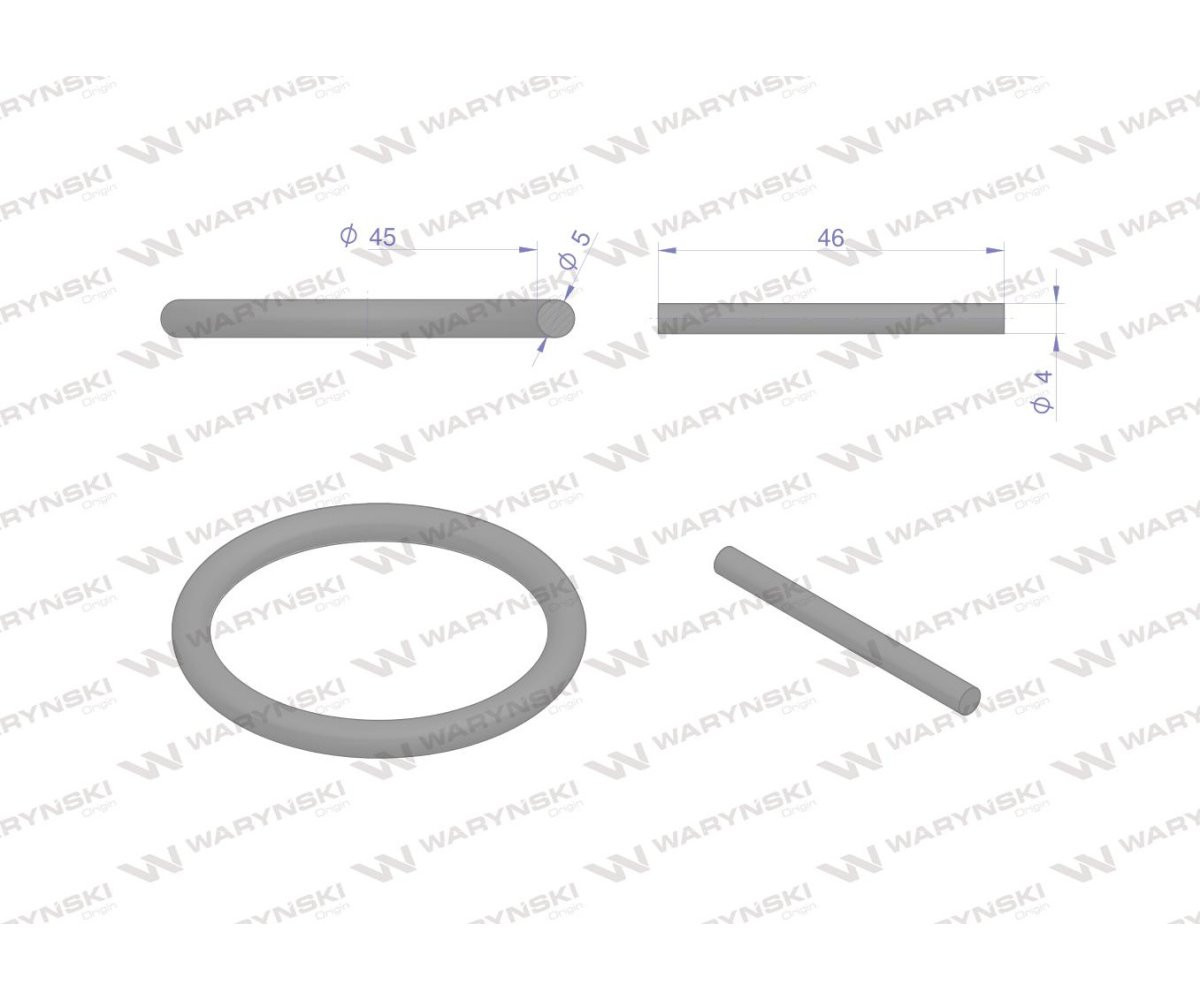 Pierścień do nasadek udarowych 3/4. 50-70mm. Waryński