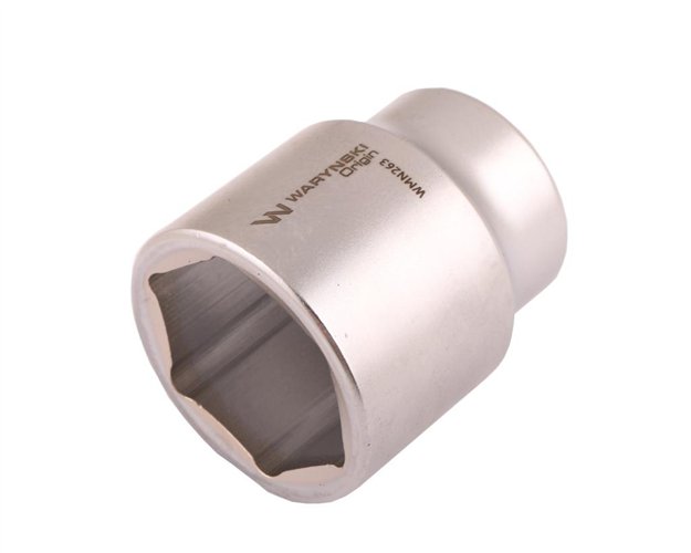 Nasadka sześciokątna 3/4". 41 mm. CrV50BV30. DIN 3124. Waryński