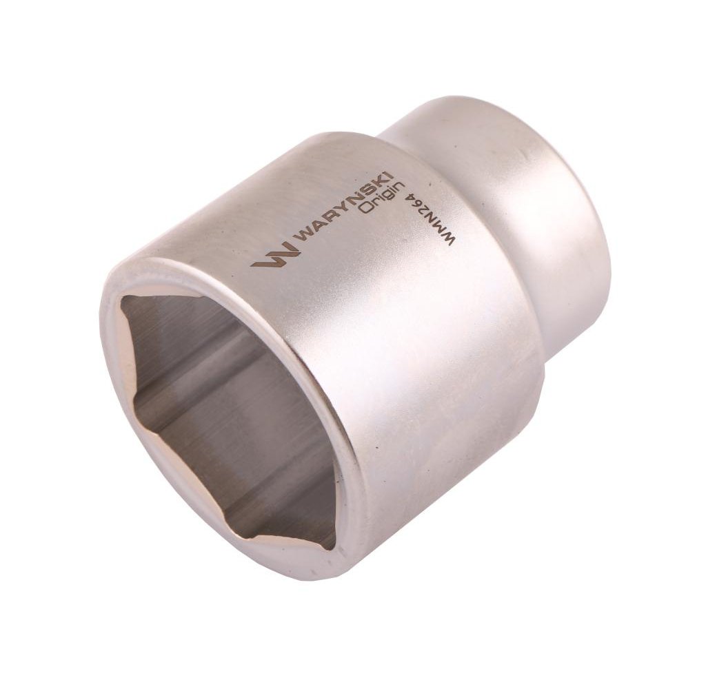 Nasadka sześciokątna 3/4". 42 mm. CrV50BV30. DIN 3124. Waryński