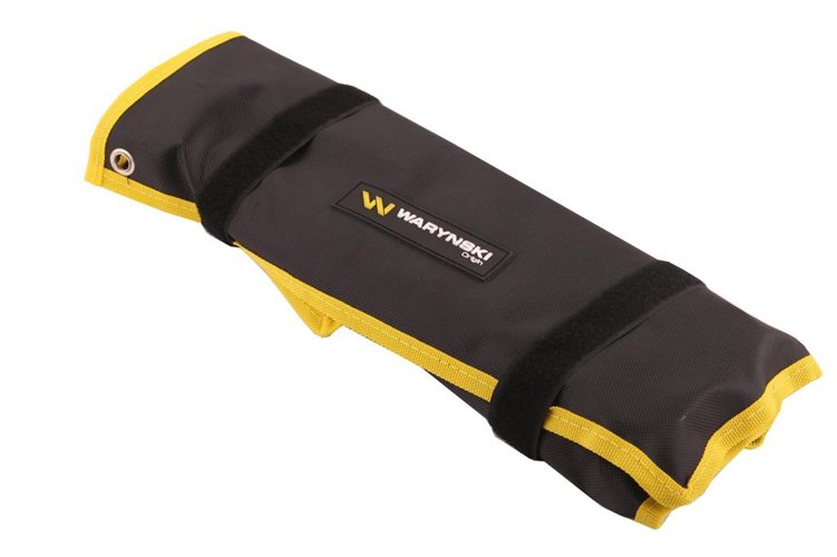 Zestaw kluczy płaskooczkowych z grzechotką w pokrowcu 7 szt rozmiary 18-24 w standardzie ASME B107-2010 Waryński