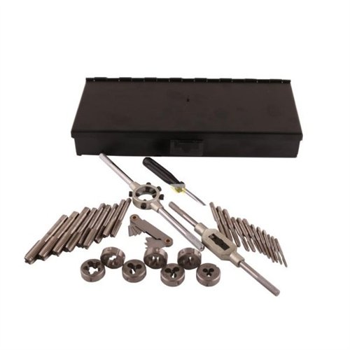 Zestaw narzynek i gwintowników ze stali HSS M3-M12 32 el Waryński