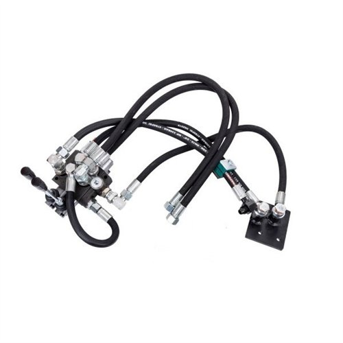 Zestaw zewnętrznego rozdzielacza C-330, rozdzielacz 2-sekcyjny (1 sekcja pływająca) węże elastyczne