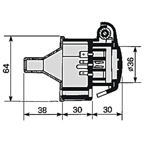 Gniazdo wtykowe 7-styk. COBO 25008100
