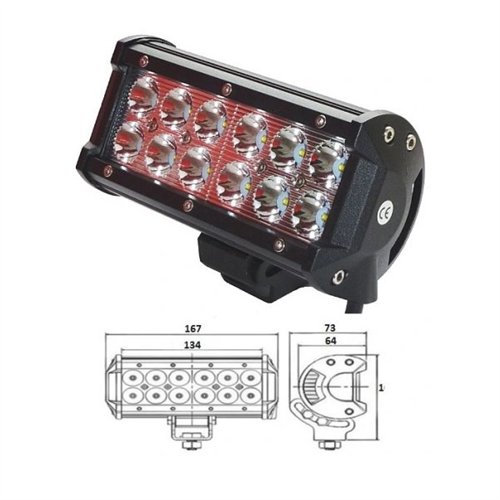 Lampa robocza reflektor panel LED 12/24V LB0032S