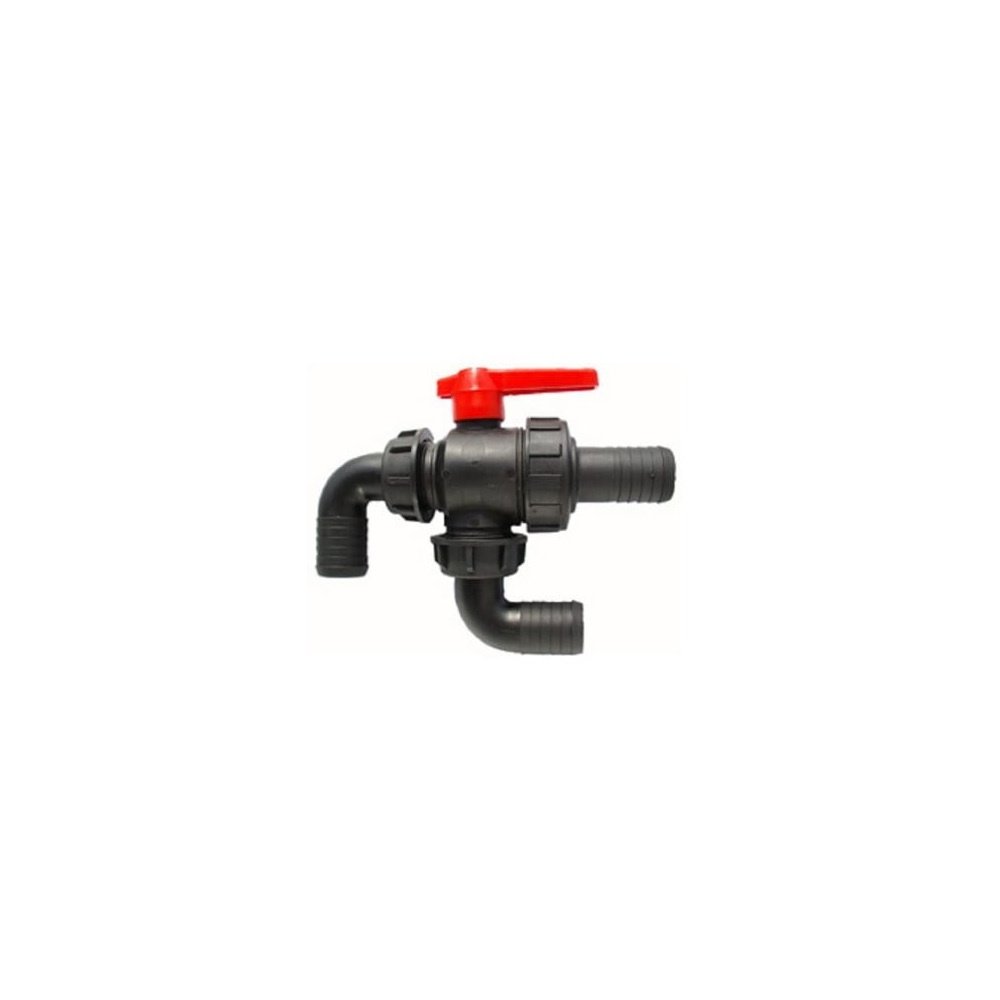 Zawór kulowy 3 drożny fi-25 Agroplast AP25ZK2