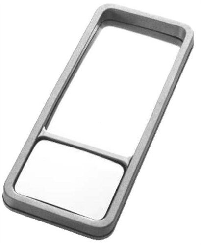 Lusterko z wbudowaną panoramką 390 x 157 obejma ( sprzedawane po 2 )