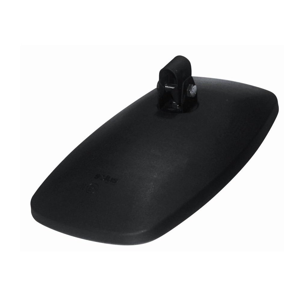 Lusterko uniwersalne 320 x 170 mocowanie fi 15mm - fi 18 mm promień gięcia szkła R1800. LS0016 Nowa Konstrukcja