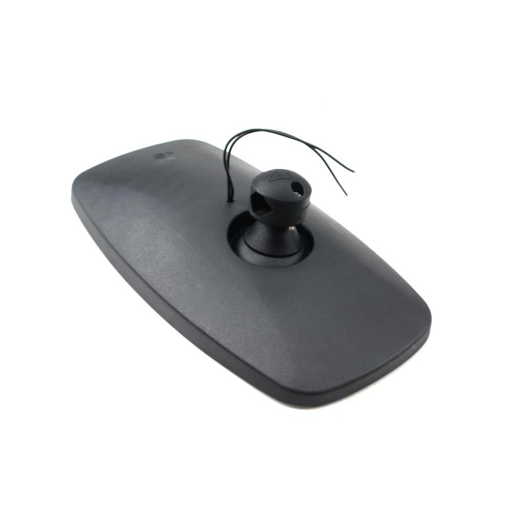 Lusterko uniwersalne podgrzewane 320 mm x 170 mm. mocowanie od fi 15mm - fi 28 mm