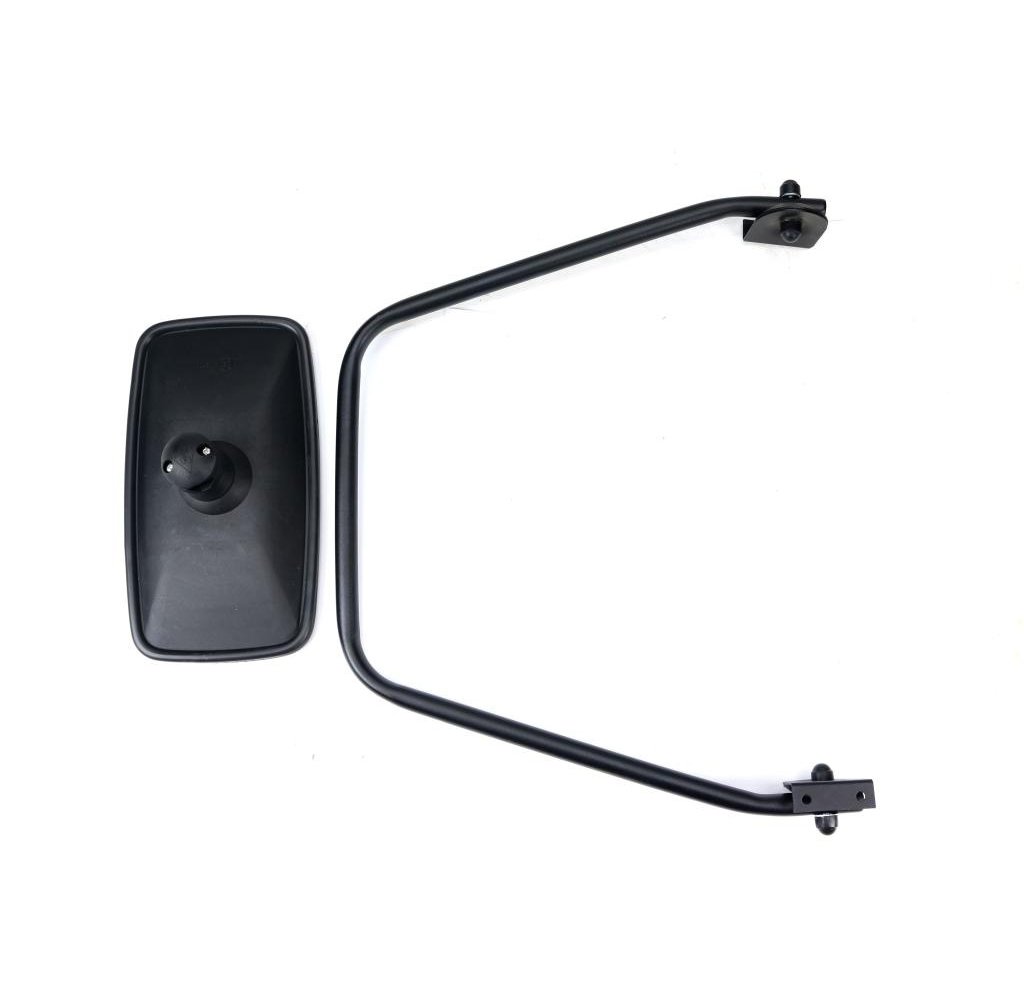 Zestaw lusterko uniwersalne 285 x 155mm + ramię uniwersalne odległość od kabiny 400mm. rozstaw między otworami 460mm