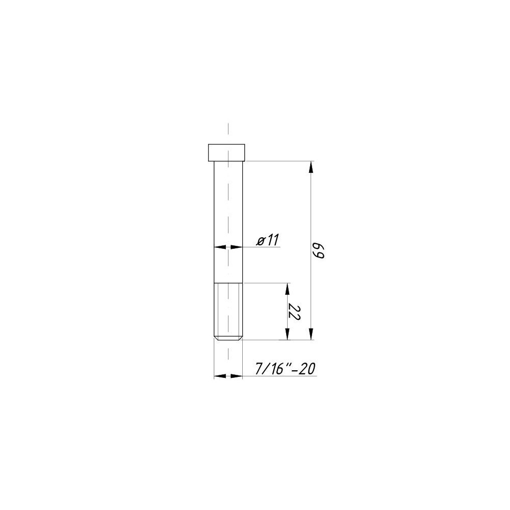 Śruba korbowodu MF3