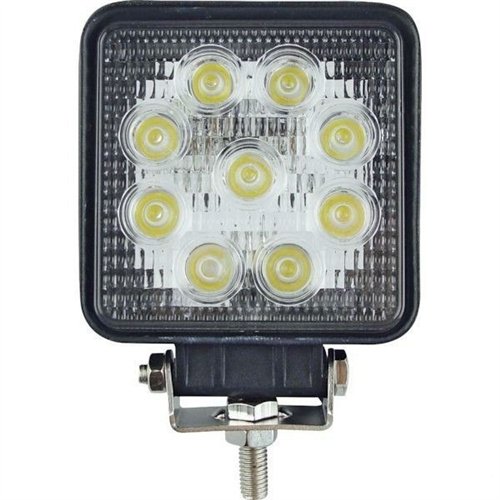 Lampa robocza LED 9x3W 12V-24V 2200 lm