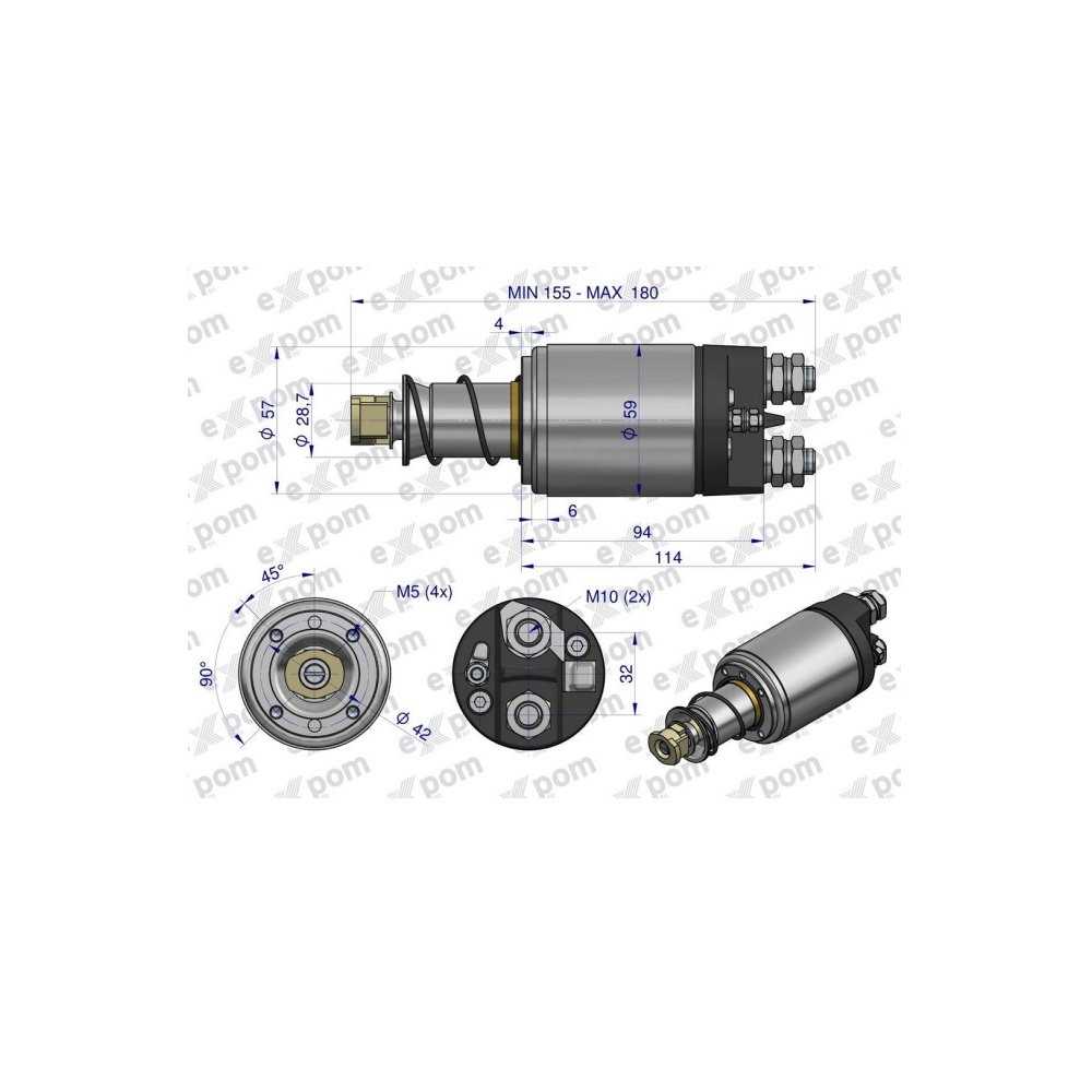Wyłącznik ( włącznik) rozrusznika 2130. 2134 ARO EXPOM KWIDZYN eu