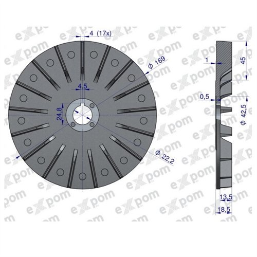 Wentylator alternatora 1125045143EX Nowy Typ EXPOM KWIDZYN eu