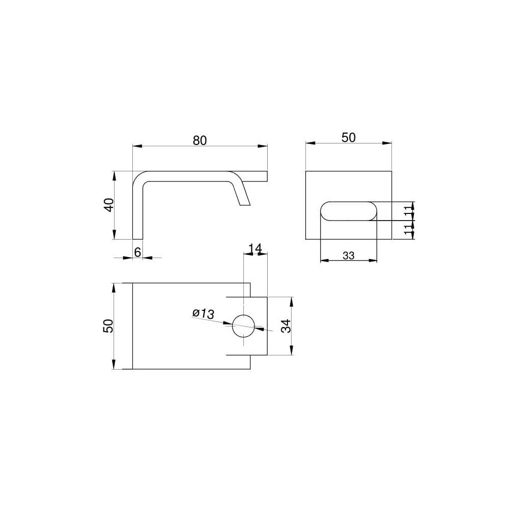 Nakładka zęba agregatu płaskownik 12 mm