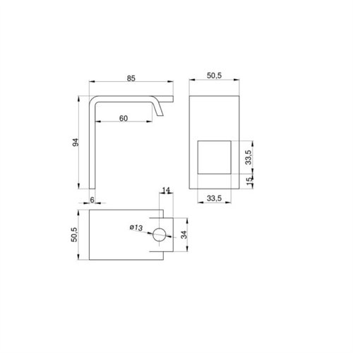 Nakładka wydłużona agregatu kształtownik 60 mm