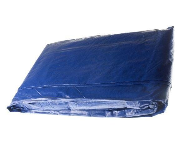 Plandeka LEKKA 4x6m (niebieska) gramatura 55g/m2