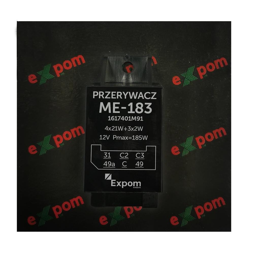 Przerywacz kierunkowskazów ME94. 83355934. PKJ-95 MF3/MF4/C-330M/C-385 EXPOM KWIDZYN EU