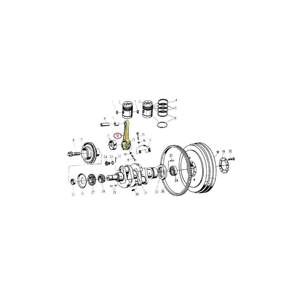 Korbowód silnika (Tyczyn) C-330