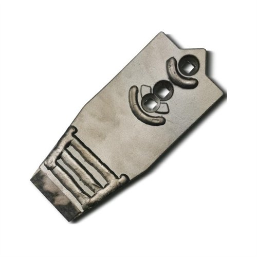 Dziób dwuotworowy agregatu podorywkowego zastosowanie Ap/701 Kos Unia stal borowa z węglikiem II gat.